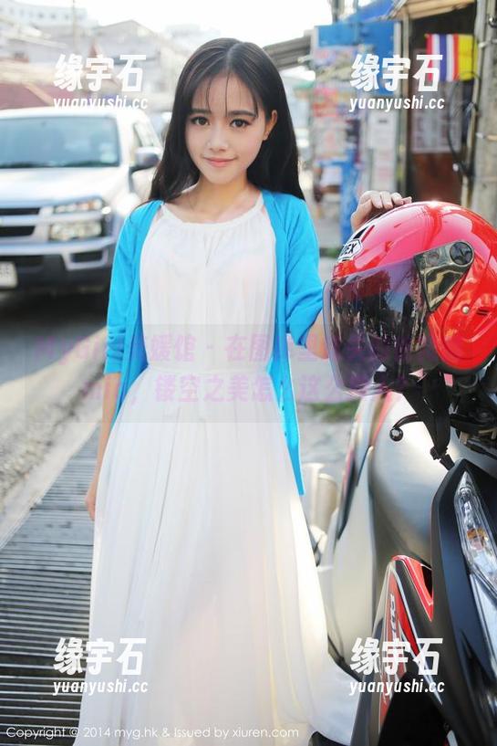MyGirl美媛馆 - 在图库里迷失的徐微微mia，镂空之美怎么这么撩人？-缘宇石
