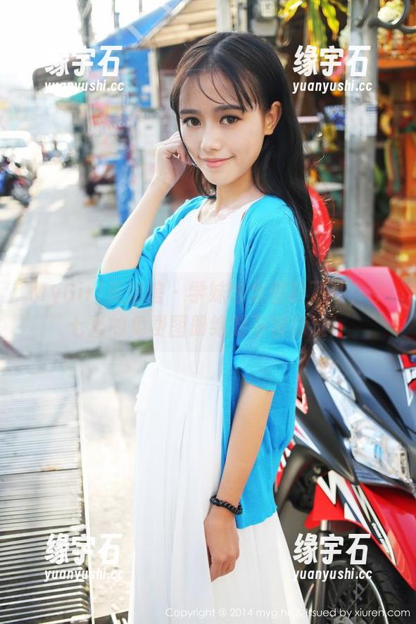 MyGirl美媛馆 - 学妹也太圈粉了吧，李七喜的免费图册绝对不容错过！-缘宇石