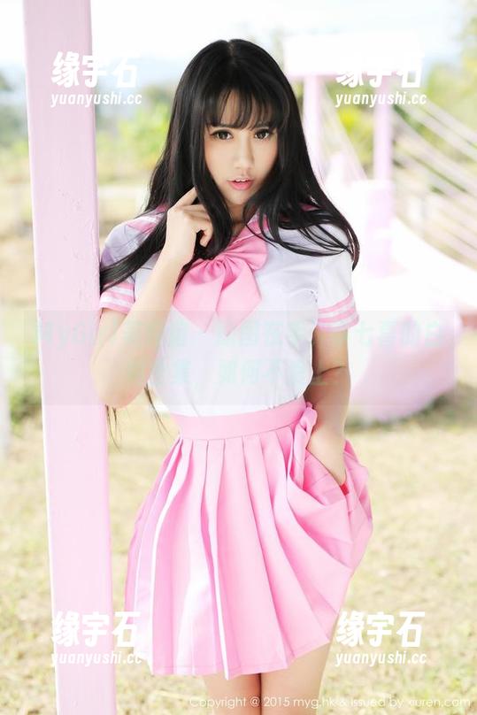 MyGirl美媛馆 - 原图在手，李七喜的白裙全集，如何不爱上？-缘宇石