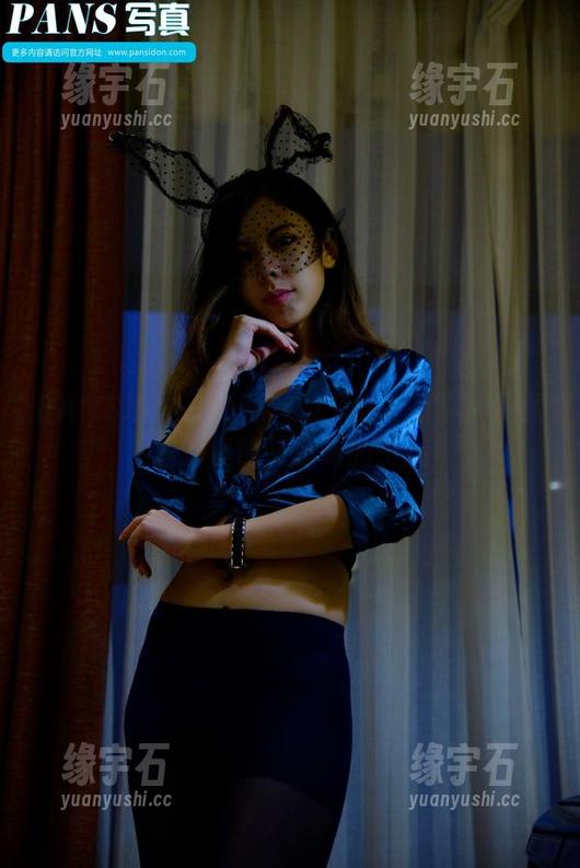 PANS摄影 - 凯蒂丝的兔女郎写真：原图里的模糊又暧昧的幻想-缘宇石