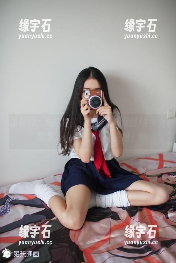 说真的，兔玩映画这高清双马尾的JK少女图集，简直是我的心头好！-缘宇石