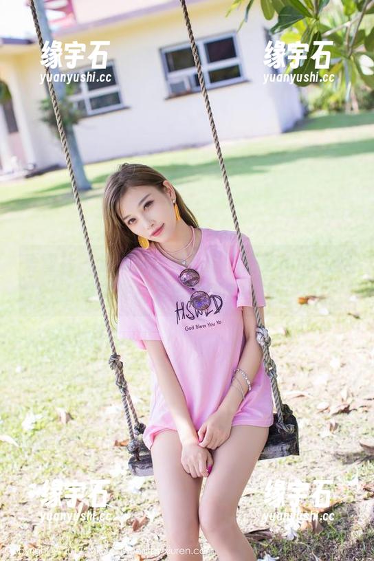 爱蜜社 - 温柔得像棉花糖，芝芝Booty的写真作品集给你甜蜜一击！-缘宇石