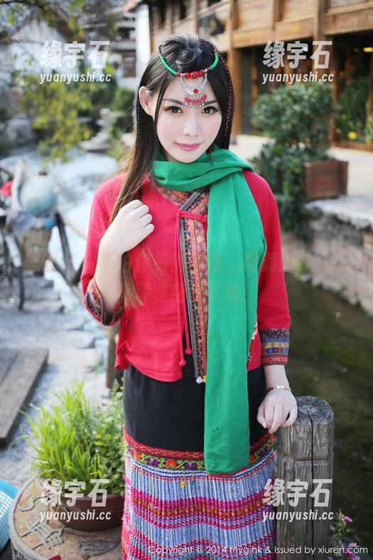 美媛馆 - 不怕你看得惊艳，胡润曦妹妹高清写真免费下载！-缘宇石