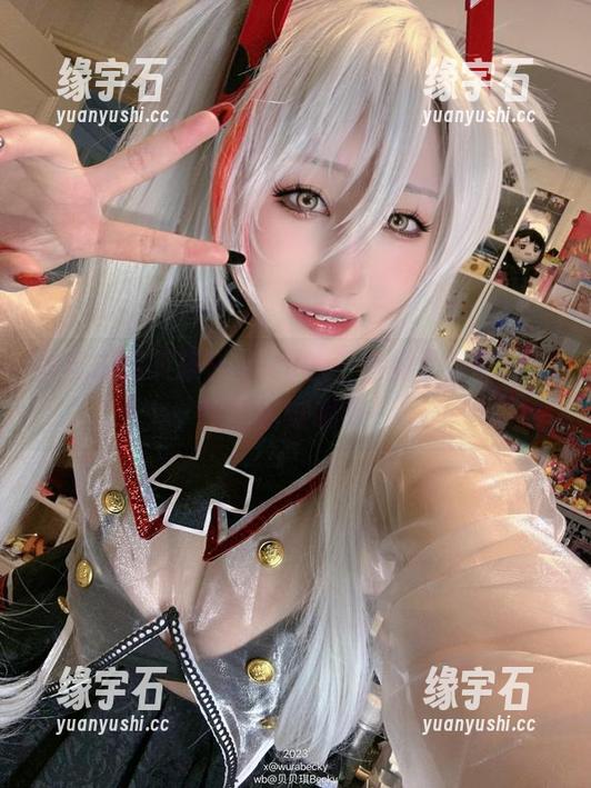 你见过贝贝琪Becky的三色兔女郎吗？图片让你过眼瘾！-缘宇石